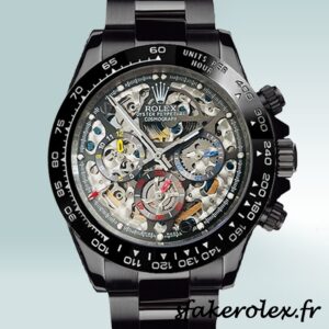 Rolex Daytona Skeleton Limited Edition Mingzhu Engine Pour des hommes Hands and Markers 15mm
